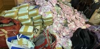 'Mujibur Rahman stamp' money bag at home of minister Partha Chatterjee-closer Arpita Mukherjee