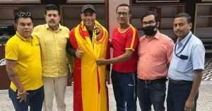 Alex Lima arrived in Kolkata