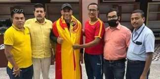 Alex Lima arrived in Kolkata