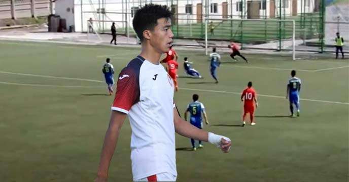 Bektur Amangeldiev,Rajasthan United ,surprised ,midfielder, Kyrgyzstan