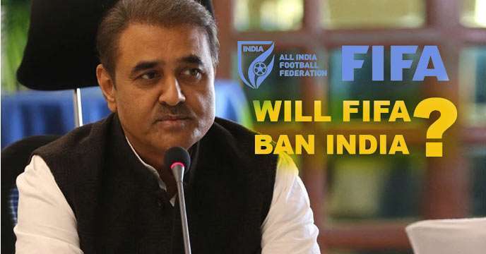 Congress raised questions about India's FIFA ban