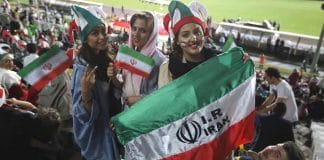 Female spectators returned to Iran football fields