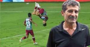 Kiyan Nassiri scored for atk Mohun Bagan and peerless won in cfl