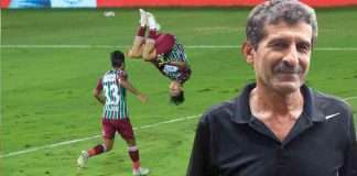 Kiyan Nassiri scored for atk Mohun Bagan and peerless won in cfl