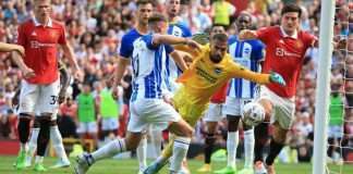 Manchester United lost in their first premier league match