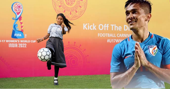 Upbeat about U-17 Women's World Cup: Sunil Chhetri