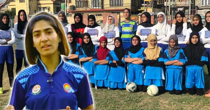 Women's football coach Nadia Nighat