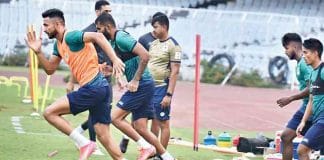 Mohun Bagan camp did not get a day off after the Kolkata derby