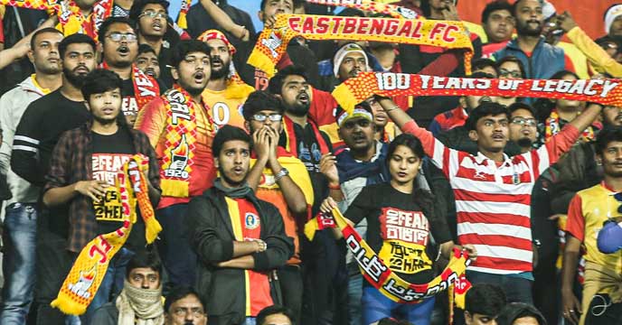 East Bengal fans
