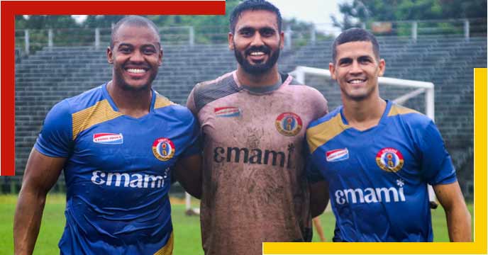 Eliandro speculation at Emami East Bengal