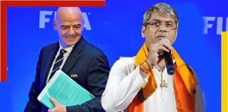 AIFF president Kalyan Chaubey