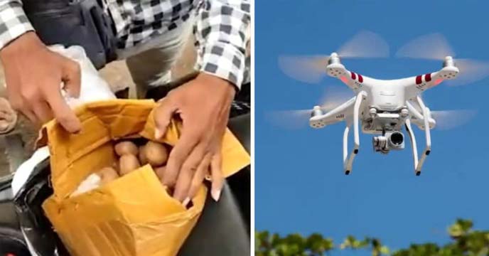 Misho customer from Bihar orders drone camera