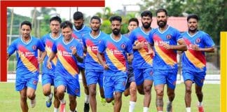 Emami East Bengal practice without two coaches
