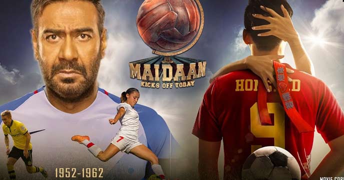 Ajay Devgn announced the release date of "Maidaan".