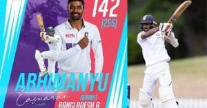 Bengal captain Abhimanyu Easwaran