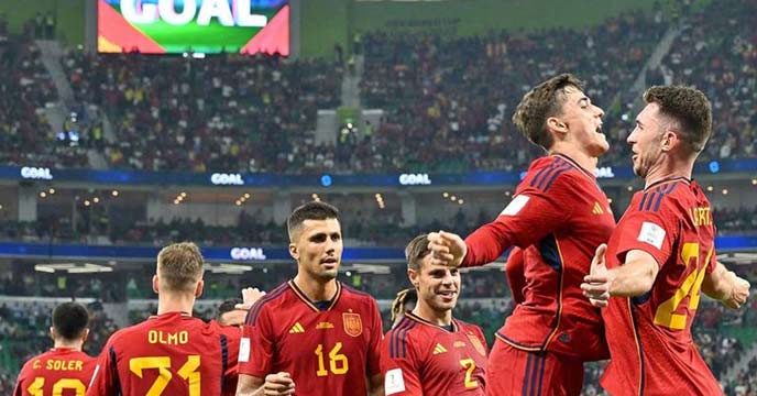 Spain squad routs Costa Rica 7-0 at Qatar World Cup