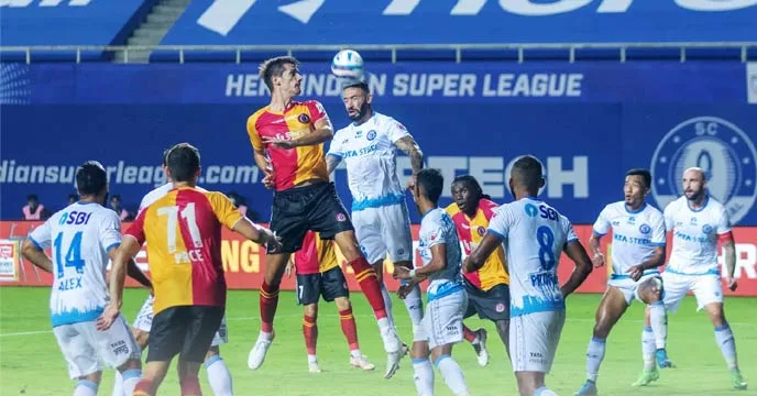 East Bengal Jamshedpur match
