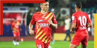 East Bengal fans on Doherty