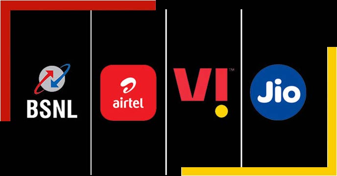 Jio vs Airtel vs BSNL vs Vodafone