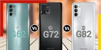Moto G62 5G vs Moto G7 vs Moto G82 5G