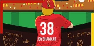 Team East Bengal is going to wear the jersey written "Jaishankar 38"