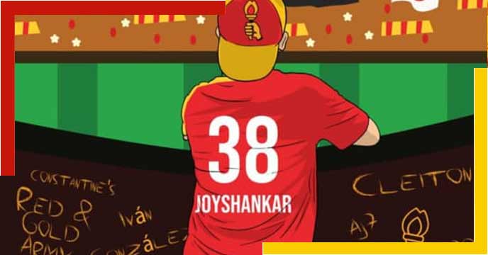 Team East Bengal is going to wear the jersey written "Jaishankar 38"