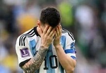 Argentina lost the first match six times with this