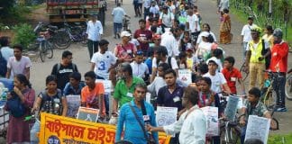 Kolkata cycle samaj in world stage for cycle lane