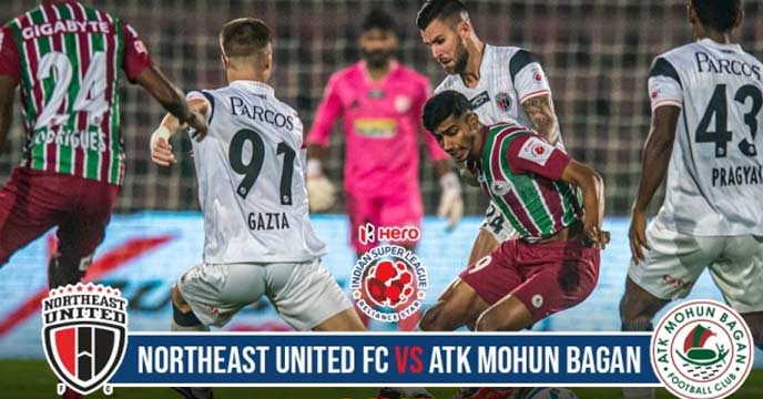 North East United beat ATK Mohun Bagan