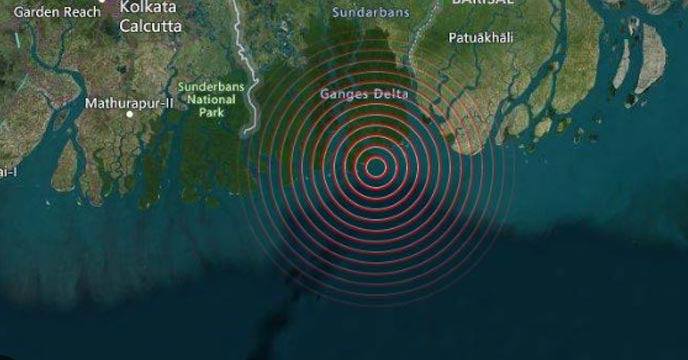 earthquake jolts Dhaka