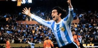 former footballer Mario Kempes
