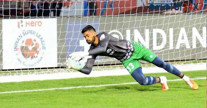 goalkeeper Sanjiban Ghosh