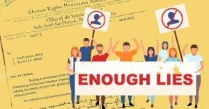 volunteers has come to fight corruption