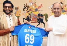 Ranveer Singh in Odisha to attend Hockey World Cup