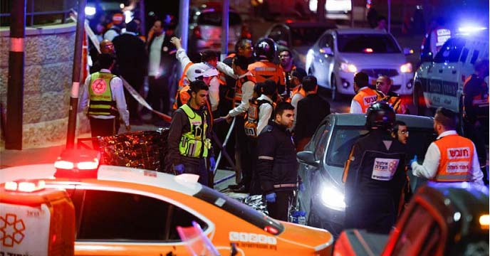 Seven killed in Jerusalem terrorist shooting attack