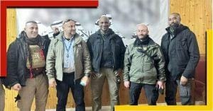 United Nations officials took picture with Taliban flag