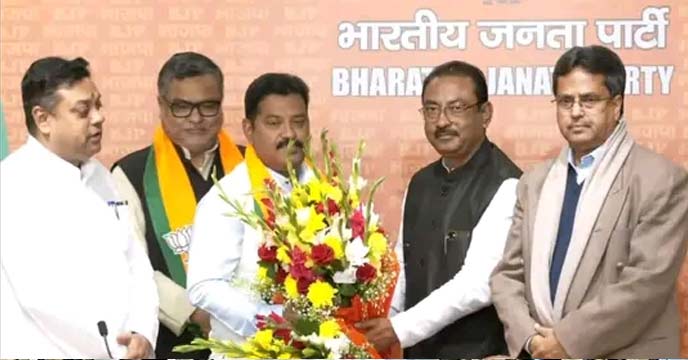 Tripura election 2023 cpim mla moboshar ali joins bjp