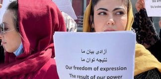 Afghan women have protested their right