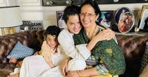 bollywood actress kangana ranaut photo mother viral farming inspired post viral social media
