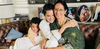 bollywood actress kangana ranaut photo mother viral farming inspired post viral social media