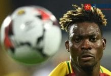 Ghana's star footballer Christian Atsu