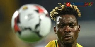 Ghana's star footballer Christian Atsu