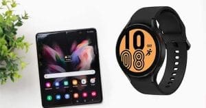 Samsung Galaxy Z Fold 3 and Galaxy Watch 4 combo