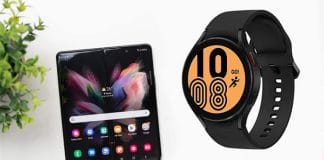 Samsung Galaxy Z Fold 3 and Galaxy Watch 4 combo