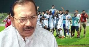 State Sports Minister Arup Biswas
