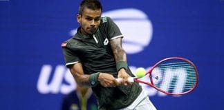 Indian tennis player Sumit Nagal