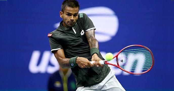 Indian tennis player Sumit Nagal