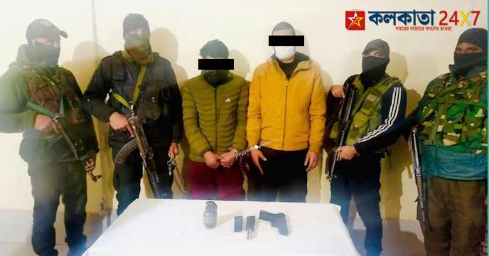 Two terrorists of terrorist organization TRF arrested in Srinagar