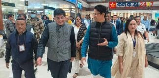 Union Minister Piyush Goyal in Darjeeling