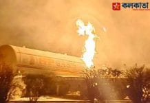 gas tanker and truck on National Highway in Ajmer